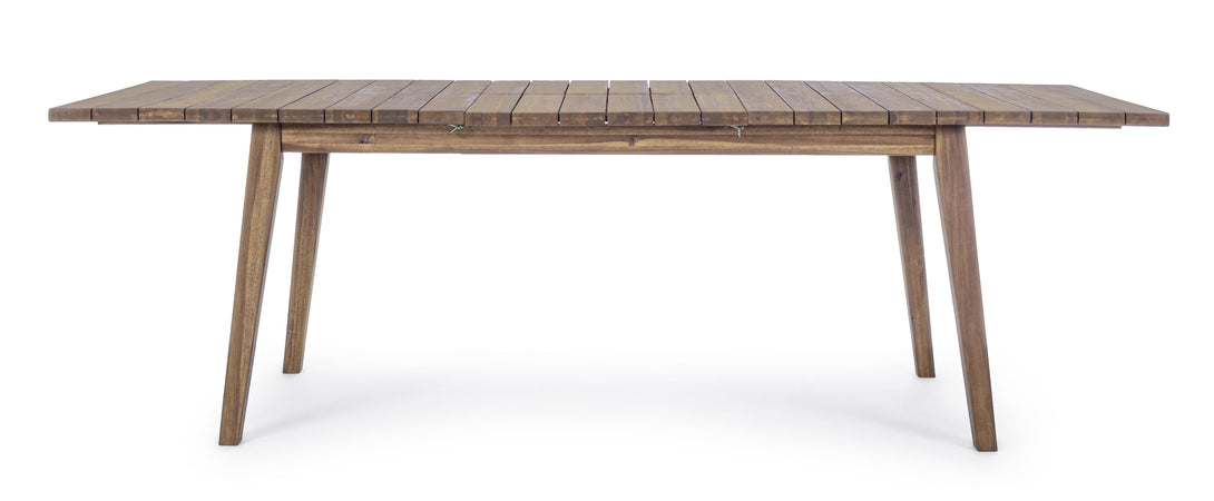 Tavolo allungabile "Varsavia" in legno di Acacia da giardino 180/240 x 90 cm