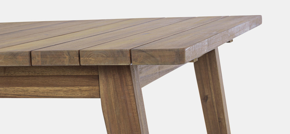 Tavolo allungabile "Varsavia" in legno di Acacia da giardino 180/240 x 90 cm