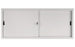 Armadio basso metallico da archivio per ufficio cm. 180x45x65H