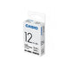 12 mm black on white
