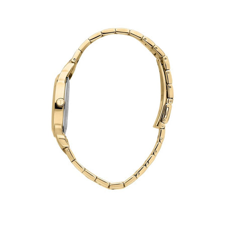 Orologio TRUSSARDI donna T-bent acciaio dorato / verde