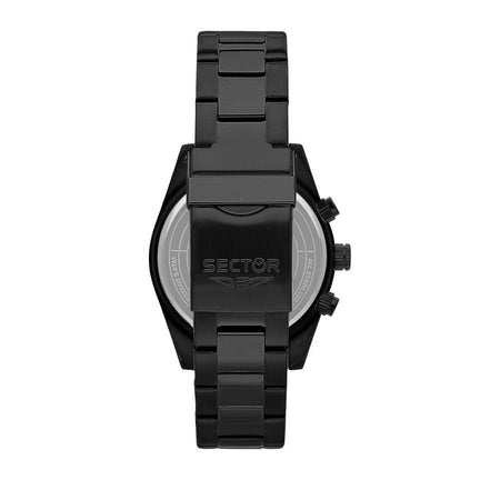 Orologio SECTOR da uomo 240 cronografo acciaio nero / oro rosa