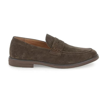 Stonefly mocassini uomo in camoscio brown 220797