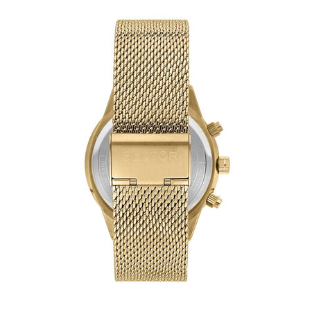 Orologio SECTOR uomo 670 multi funzione acciaio dorato / nero