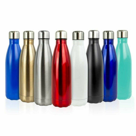 Portatile Borraccia Bottiglia D'acqua Acciaio Inox Termica Caldo Freddo 550 Ml