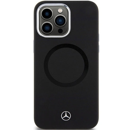cover mercedes iphone 15 pro nera compatibile magsafe system