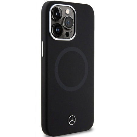 cover mercedes iphone 15 pro nera compatibile magsafe system