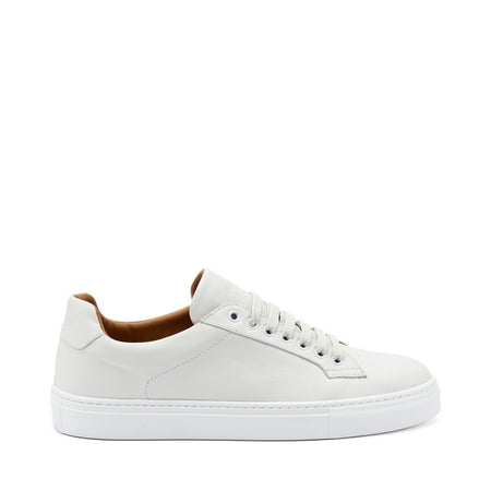 Frau sneakers uomo in nappa bianca 29P1