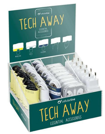 espositore da banco tech away assortimento top seller contenete 32 pezzi