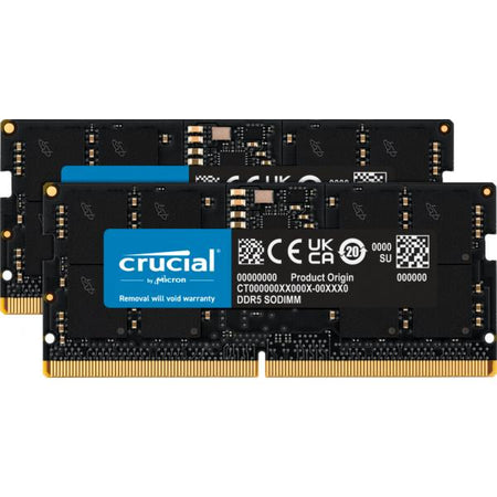 CRUCIAL SODIMM 32GB (2x16GB) DDR5 5600MHZ CL46
