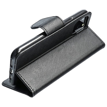 book magnetica xiaomi redmi note 11 con porta carte di credito nera