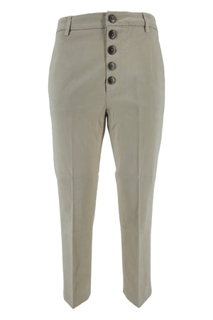Dondup Pantaloni Latte da donna