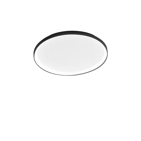 Plafoniera led Gea Luce KRIZIA PP N 30W 3000K alluminio nero lampada soffitto