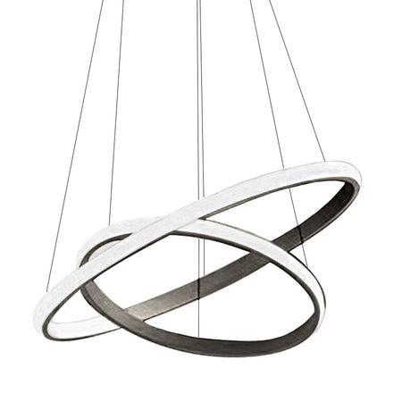 Lampadario moderno Gea Luce IOLE S2 T 42W LED alluminio sospensione