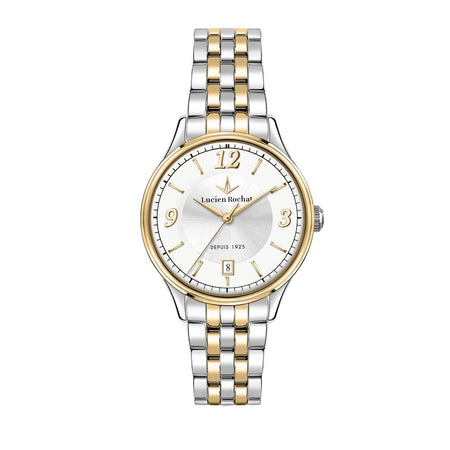 Orologio LUCIEN ROCHAT donna Charme data acciaio bicolore