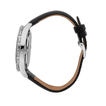 Orologio TRUSSARDI uomo T-logo Automatico pelle nero