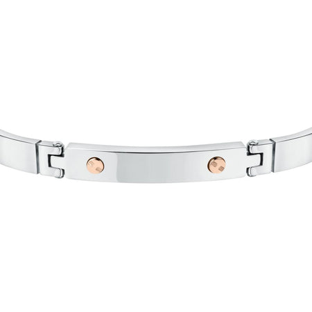 Bracciale MORELLATO uomo Urban acciaio / oro rosa