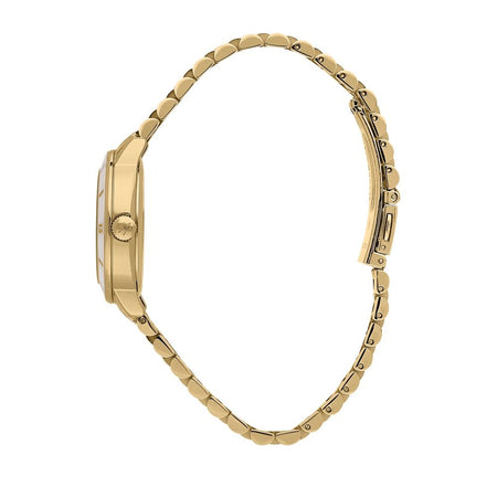 Orologio MASERATI donna Successo Solar acciaio dorato / bianco