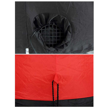 Gonfiabile Babbo Natale 180cm con LED per Esterno e Interno Natalizio Impermeabile