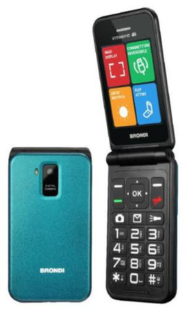 telefono gsm intrepid 4g flip attivo