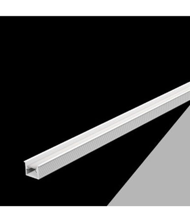 10pz Profilo In Alluminio A Plafone Sezionabile 2mt Per Striscia Led Strip Al-22