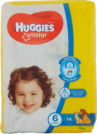 10x HUGGIES Unistar Pannolini con Banda Elastica per Bambini Fino a 12h MAXI SCORTA Pannolini Sanitaria Gioia del Bimbo - Villa San Giovanni, Commerciovirtuoso.it