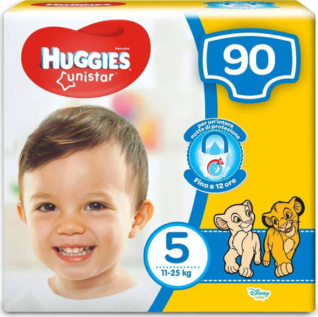10x HUGGIES Unistar Pannolini con Banda Elastica per Bambini Fino a 12h MAXI SCORTA Pannolini Sanitaria Gioia del Bimbo - Villa San Giovanni, Commerciovirtuoso.it