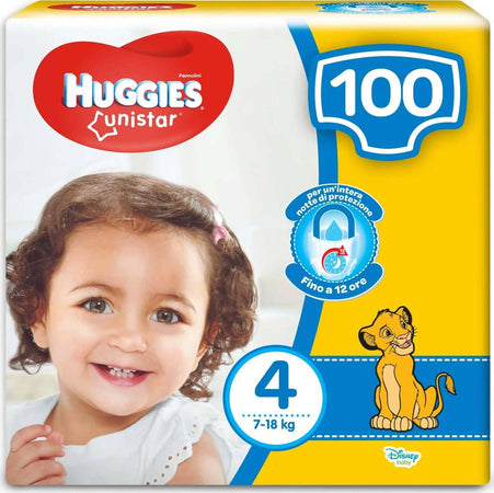10x HUGGIES Unistar Pannolini con Banda Elastica per Bambini Fino a 12h MAXI SCORTA Pannolini Sanitaria Gioia del Bimbo - Villa San Giovanni, Commerciovirtuoso.it