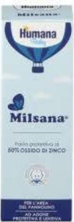 10x Humana Baby Milsana 50 Ml Con Ossido Di Zinco Al 50% Ideale Per Secchezza, Arrossamento Ed Irritazione 10 Confezioni Prima infanzia/Igiene e benessere/Prodotti per la cura delle pelle/Creme lenitive Sanitaria Gioia del Bimbo - Villa San Giovanni, Commerciovirtuoso.it