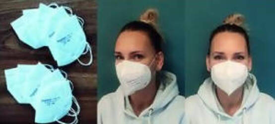 10x Mascherine Ffp2 Bianche Certificate Ce 1463 E En149 Mascherina Senza Valvola Filtration Efficiency: ≥ 94% Confezione Da 10 Pezzi Fai da te/Sicurezza e protezione/Attrezzature per sicurezza sul lavoro/Maschere e respiratori/Mascherine a coppa Sanitaria Gioia del Bimbo - Villa San Giovanni, Commerciovirtuoso.it