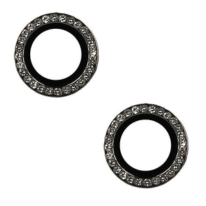 anello protettivo per fotocamere iphone 16 / 16 plus diamond nero