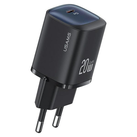 caricabatterie 20w usb-c gan nero