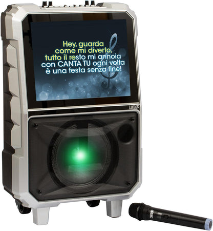 Giochi Preziosi Canta Tu Karaoke Schermo 15" 2024 Microfono Wireless Android Bluetooth