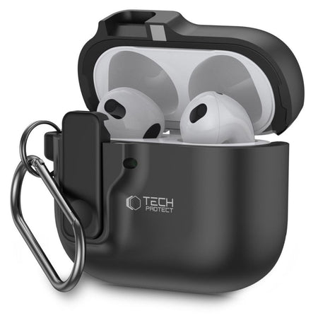 custodia per airpods 4° generazione nera