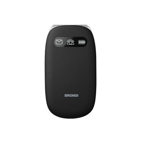 brondi amico comfort cellulare clamshell brondi dual sim nero soft