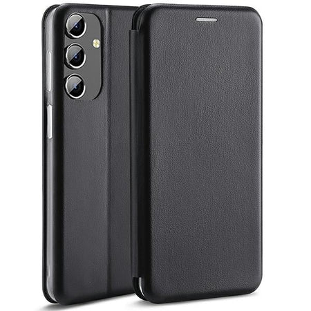 book a16 con porta carte di credito chiusura magnetica nera