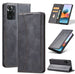 custodia a libro samsung s25 ultra con porta carte di credito chiusura magnetica nera