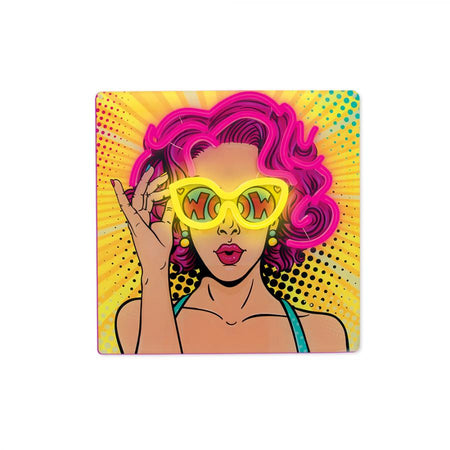 led wall neon women multicolor connettore usb con regolatore di intensita' dimensioni 320 x 18 x 320