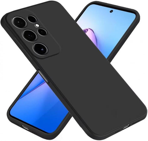 cover in silicone samsung s25 ultra nera
