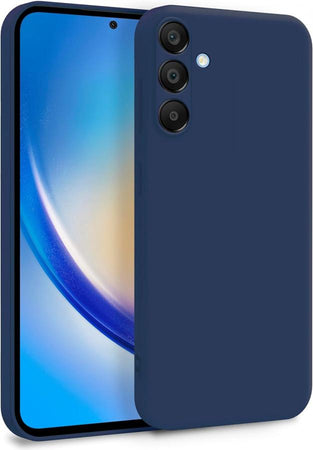 cover in silicone per samsung a36 blu