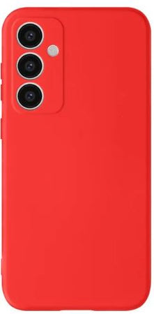 cover in silicone per samsung a56 rossa