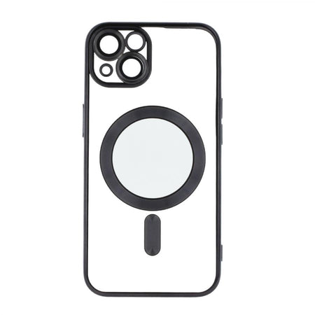 cover samsung A36 trasparente/ nera compatibile magsafe