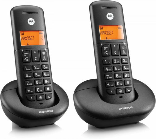 Motorola doppio E202 Blocco chiamate, Funzione ‘non disturbare’, Rubrica, Display retroilluminato, Vivavoce, ID chiamata entran