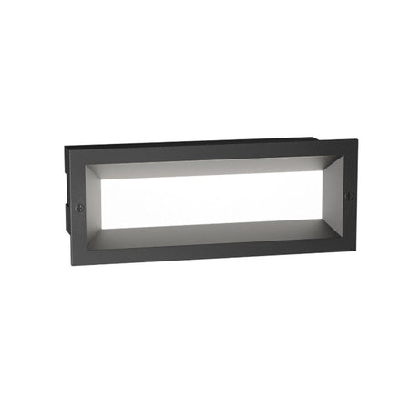 Segnapasso incasso Gea Led GES1191 LED IP65 alluminio moderna lampada parete