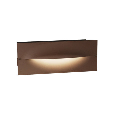 Segnapasso incasso Gea Led GES2002 LED IP65 alluminio classico