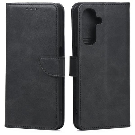 book a17 con porta carte di credito chiusura magnetica nera