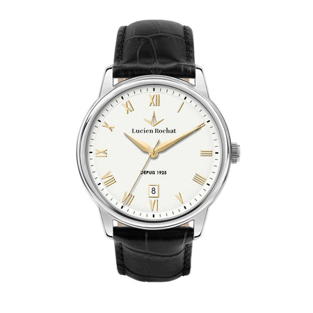 Lucien Rochat ICONIC – Orologio Uomo Pelle Nero Classico (R0451116001)