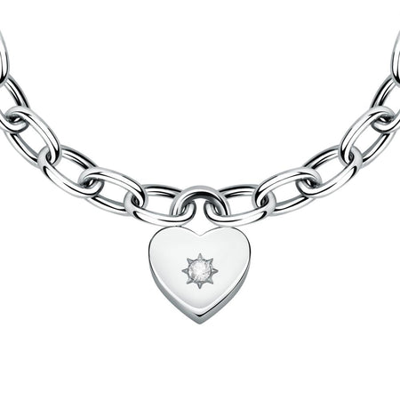Bracciale MORELLATO donna Abbraccio acciaio cuore / lucchetto