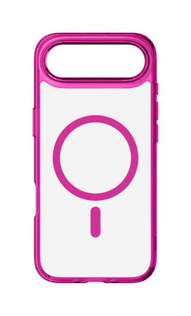 cover iphone 17 AIR rosa -trasparente magsafe