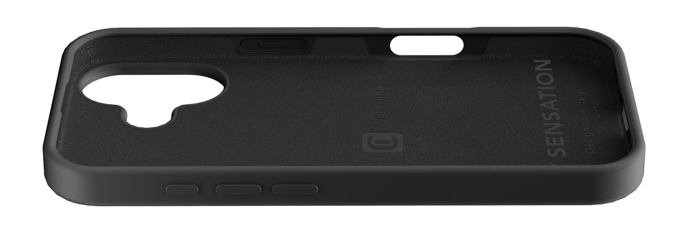 cover soft touch iphone 17 nera